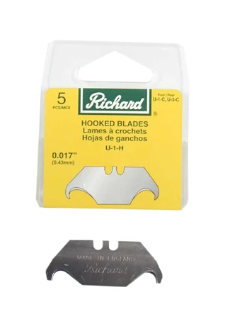 Richard Hook Blades - U-1-H - 5-Pack 1 Richard Hook Blades - U-1-H - 5-Pack