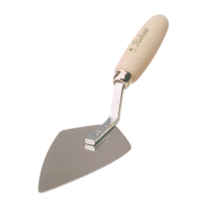Richard Pointing Trowel - Galvanized Steel Blade - Wood Handle - 12-in L X 2 3/4-in W 1 Richard Pointing Trowel - Galvanized Steel Blade - Wood Handle - 12-in L X 2 3/4-in W