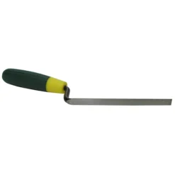 Richard Joint Finishing Trowel - Carbon Steel - 3/8 W X - 6 3/4-in L - Wooden Handle