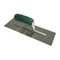 Richard Finishing Cement Trowel - High-Carbon Steel - Rubberized Handle - 12-in L X 4-in W