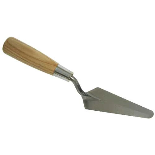 Richard Professional Pointing Masonry Trowel - High Carbon Steel - 1 3/4-in W X 5-in L - Hardwood Handle 1 Richard Professional Pointing Masonry Trowel - High Carbon Steel - 1 3/4-in W X 5-in L - Hardwood Handle