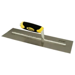Richard Drywall Finishing Trowel - Carbon Steel Blade - 4-1/2-in W X 14-in L - Ergo-Grip Handle