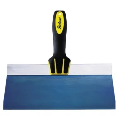 Richard Ergo-Grip Taping Knives - Blue Steel Blades - Santoprene Handles - 10-in W - 5-Pack