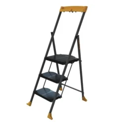 Metaltech Pro 3-Step Stool - 250-lb Capacity - Steel