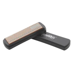 Smith's 4-In Diamond Sharpening Stone With Cover