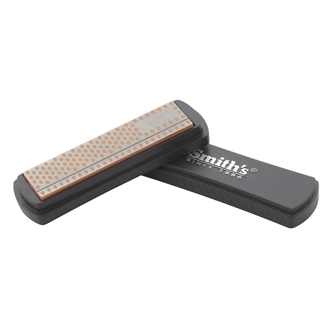 Smith's 4-In Diamond Sharpening Stone With Cover 1 Smith's 4-In Diamond Sharpening Stone With Cover