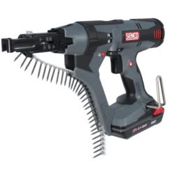 Senco DuraSpin 18-V Auto-Feed Cordless Screw Driver Gun - Brushless Motor - 5000-RPM - Quick Change