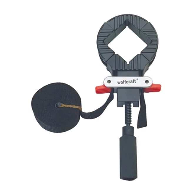 Wolfcraft Frame Belt Clamp - Nylon Strap - Removable Plastic Jaws - 13-ft L 1 Wolfcraft Frame Belt Clamp - Nylon Strap - Removable Plastic Jaws - 13-ft L