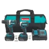 Makita 18 V Cordless Hammer Drill And Impact Driver Set - 6 Pieces