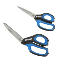 Kobalt 4.7-in Stainless Steel Molded Handle Scissors Kit Of 2 -ToolPro Sales Store 19225207 L