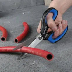 Kobalt 4.7-in Stainless Steel Molded Handle Scissors Kit Of 2