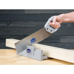 Project Source ABS Plastic Mitre Box With Carbon Steel Blade Saw - 14-in