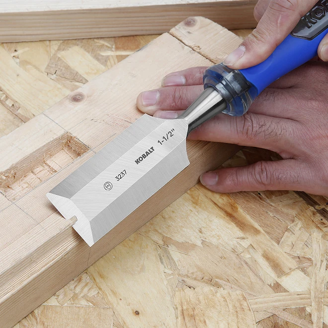 Kobalt Wood Chisel 1 1/2-in Durable Steel 2 Kobalt Wood Chisel 1 1/2-in Durable Steel - Image 2