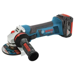 Bosch 18-V 4 1/2-in Cordless Angle Grinder - 10000-RPM - Restart Protection - Bare Tool (battery Not Included)