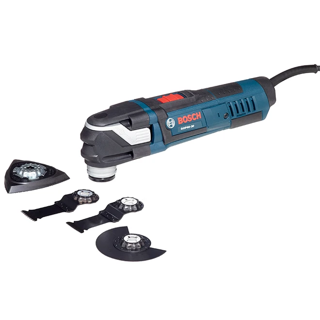 Bosch StarlockPlus 30-Pc Oscillating Multi-Tool Kit With Case - 4-A Motor - Variable Speed Dial 1 Bosch StarlockPlus 30-Pc Oscillating Multi-Tool Kit With Case - 4-A Motor - Variable Speed Dial