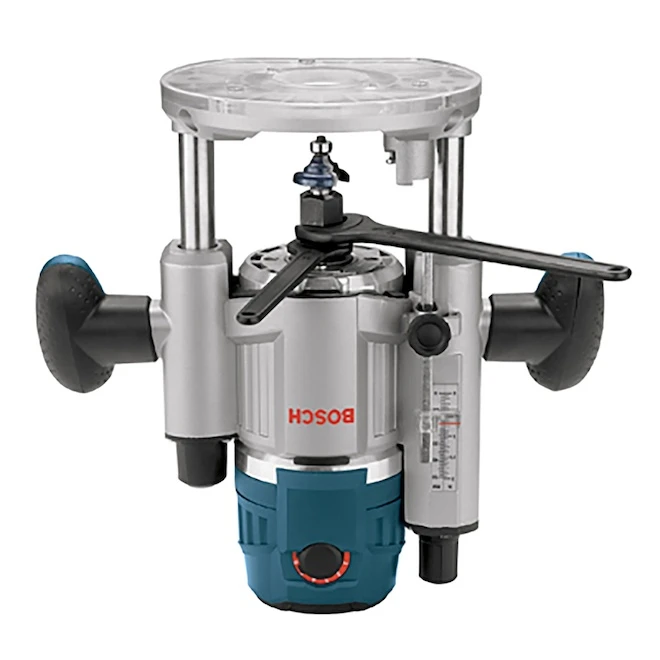 Bosch 2.3 HP Variable-Speed Corded Fixed/Plunge Base Router Combo Kit 5 Bosch 2.3 HP Variable-Speed Corded Fixed/Plunge Base Router Combo Kit - Image 5