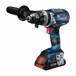 Bosch 18V Brushless 1/2-in Hammer Drill/Driver Kit With 2 CORE18V 4.0 Ah Compact Batteries -ToolPro Sales Store 19836462b L