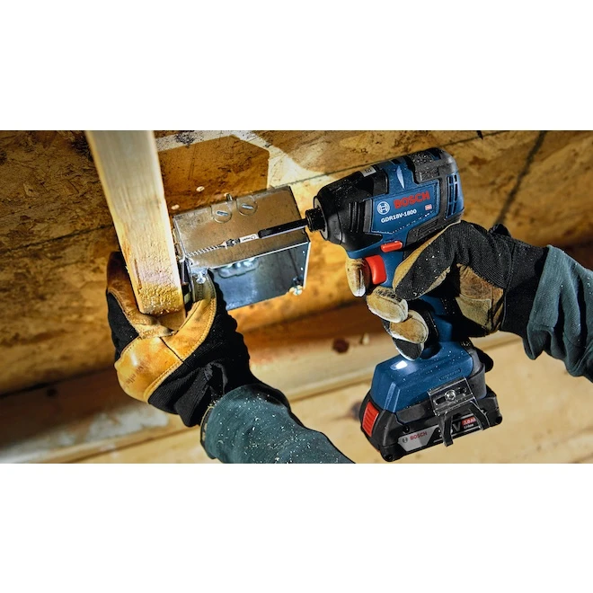 Bosch 18V 2-Tool Combo Kit With Impact Driver, Drill/Driver And (2) 2.0 Ah Batteries 3 Bosch 18V 2-Tool Combo Kit With Impact Driver, Drill/Driver And (2) 2.0 Ah Batteries - Image 3