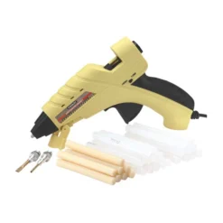Stanley Professional 80-watt Plastic Glue Gun - Dual Temp - Portable - Includes 6 All Purpose Sticks