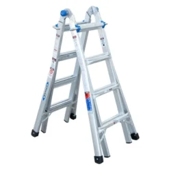 Werner 17-ft Type 1A - 300 Lb Capacity Aluminum Multi-Position Ladder