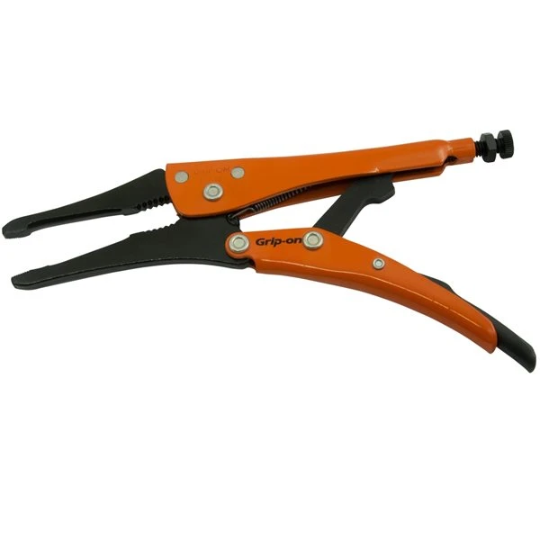 Grip-on 10-in Automotive Hose Clamp Locking Pliers 1 Grip-on 10-in Automotive Hose Clamp Locking Pliers