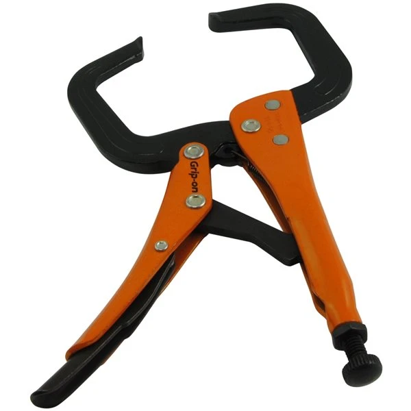 Grip-on 6-in Welding Locking C-Clamp Pliers 2 Grip-on 6-in Welding Locking C-Clamp Pliers - Image 2