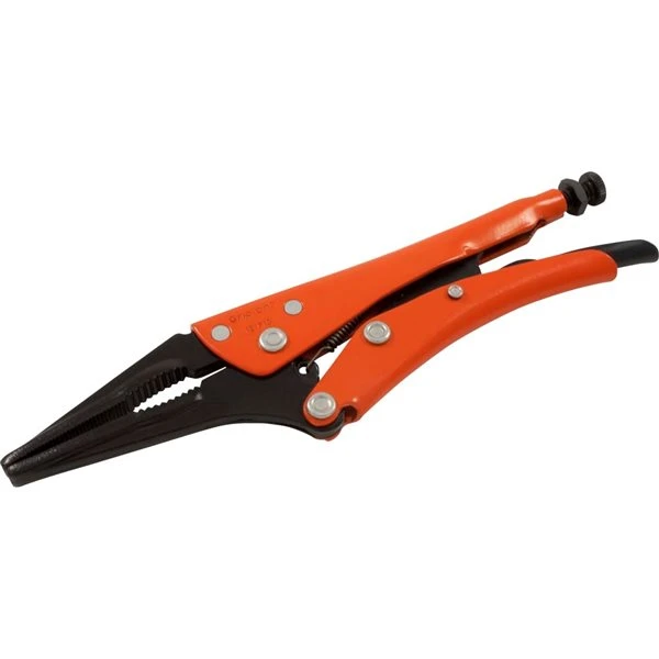 Grip-on 6-in Welding Long Nose Locking Pliers 1 Grip-on 6-in Welding Long Nose Locking Pliers