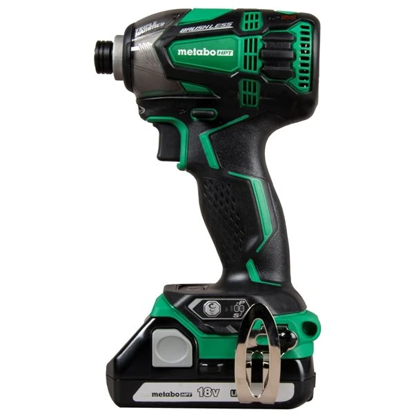 Metabo HPT 18 V 1/4-in Variable Speed Brushless Cordless Impact Driver (2-Batteries) 1 Metabo HPT 18 V 1/4-in Variable Speed Brushless Cordless Impact Driver (2-Batteries)