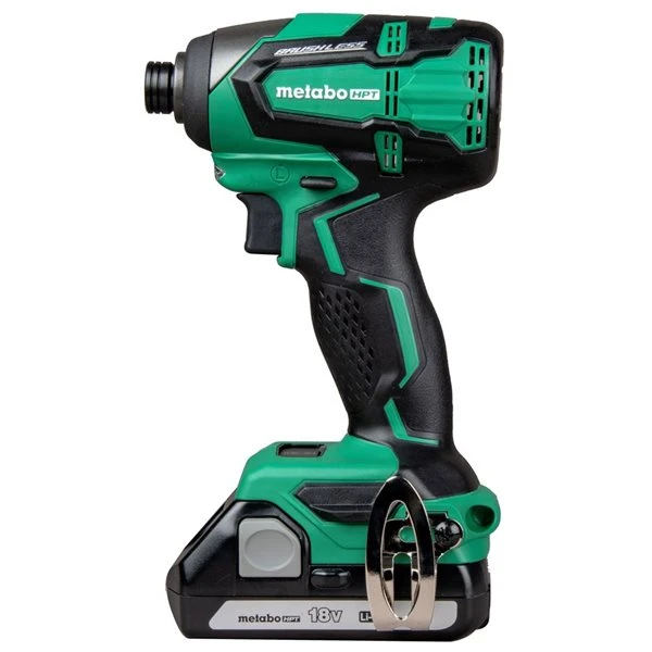 Metabo HPT 18 V 1/4-in Variable Speed Brushless Cordless Impact Driver (2-Batteries) 2 Metabo HPT 18 V 1/4-in Variable Speed Brushless Cordless Impact Driver (2-Batteries) - Image 2