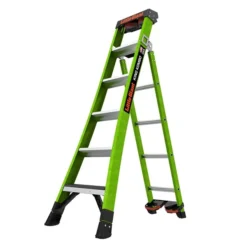 Little Giant Ladder Systems King Kombo Industrial M6 6-ft Fibreglass 3-in-1 Combination Ladder -ToolPro Sales Store 331016204 MainImage 001 l