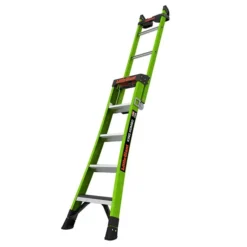 Little Giant Ladder Systems King Kombo Industrial M5 5-ft Fibreglass 3-in-1 Combination Ladder -ToolPro Sales Store 331016205 AlternateImage4 l
