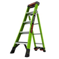 Little Giant Ladder Systems King Kombo Industrial M5 5-ft Fibreglass 3-in-1 Combination Ladder -ToolPro Sales Store 331016205 MainImage 001 l