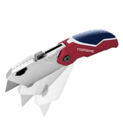 Norske 3-Blade Auto-Load Folding Retractable Utility Knife