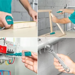 Total Tools Household Tool Set With Folding Case - 130-Piece