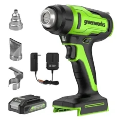 Greenworks 24V, 400-BTU Heat Gun With Battery And AC Adapter