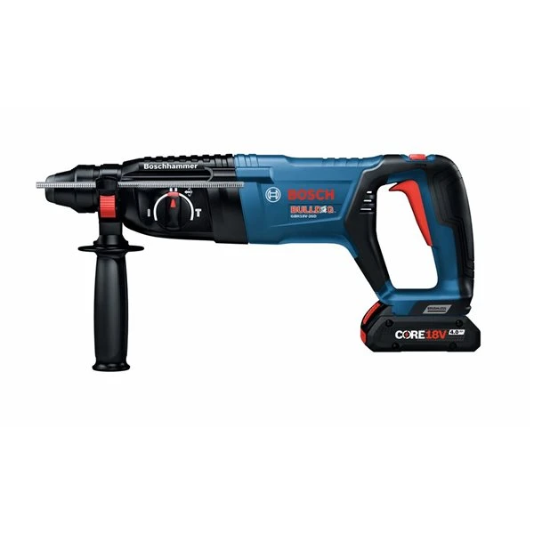 Bosch Bulldog 2 Batteries 18 V 1-in SDS-Plus Rotary Hammer Kit 4 Bosch Bulldog 2 Batteries 18 V 1-in SDS-Plus Rotary Hammer Kit - Image 4