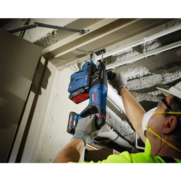 Bosch Bulldog 2 Batteries 18 V 1-in SDS-Plus Rotary Hammer Kit 2 Bosch Bulldog 2 Batteries 18 V 1-in SDS-Plus Rotary Hammer Kit - Image 2