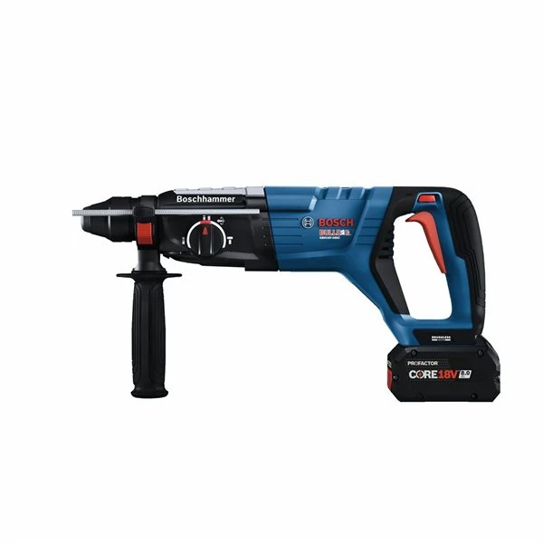 Bosch Bulldog 2 Batteries 18 V 1 1/8-in SDS-Plus Rotary Hammer Kit 5 Bosch Bulldog 2 Batteries 18 V 1 1/8-in SDS-Plus Rotary Hammer Kit - Image 5