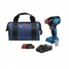 Bosch Connected-Ready 18V 1/4-in And 1/2-in Brushless Cordless Impact Driver/Wrench (Battery Included)