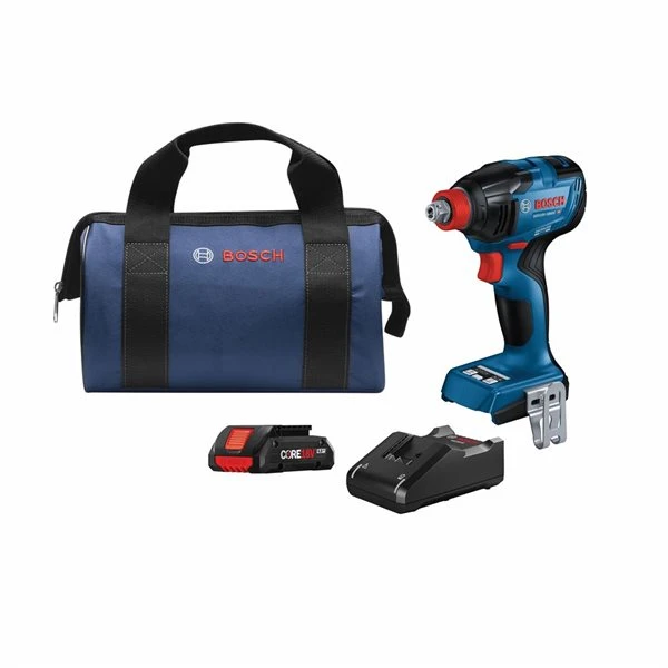 Bosch Connected-Ready 18V 1/4-in And 1/2-in Brushless Cordless Impact Driver/Wrench (Battery Included) 1 Bosch Connected-Ready 18V 1/4-in And 1/2-in Brushless Cordless Impact Driver/Wrench (Battery Included)