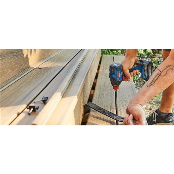 Bosch Connected-Ready 18V 1/4-in And 1/2-in Brushless Cordless Impact Driver/Wrench (2 Batteries Included) 5 Bosch Connected-Ready 18V 1/4-in And 1/2-in Brushless Cordless Impact Driver/Wrench (2 Batteries Included) - Image 5