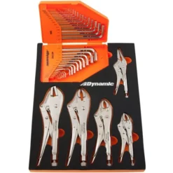 Dynamic Tools 7-Piece Locking Pliers & Hex Key Set With Foam Tool Organizer -ToolPro Sales Store 332016326 AlternateImage1 l