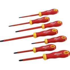 Dynamic Tools 7 Piece Screwdriver Set, 1000V Insulated
