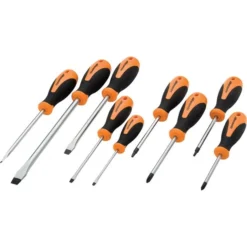 Dynamic Tools 9-Piece Assorted Screwdriver Set With Comfort Grip Handle -ToolPro Sales Store 332017238 AlternateImage1 l