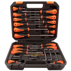 Dynamic Tools 36-Piece Screwdriver & Bit Set With Comfort Grip Handle