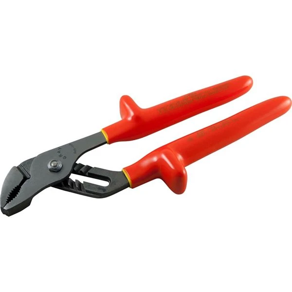 Gray Tools 10-1/4-in Tongue And Groove Slip Joint Plier, 1-1/4-in Jaw, 1000V Insulated 1 Gray Tools 10-1/4-in Tongue And Groove Slip Joint Plier, 1-1/4-in Jaw, 1000V Insulated