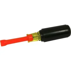 Gray Tools 5/16-in Nut Driver, 6-5/8-in Long, 1000V Insulated