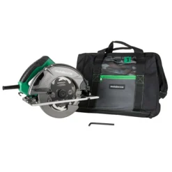 Metabo HPT 7 1/4-in Corded Circular Saw With Aluminum - 15-Amp Motor - 6000 RPM - 2 7/16-in Cutting Capacity -ToolPro Sales Store 37815203d L