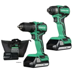 Metabo HPT 18V Cordless Impact Driver And Drill Kit With Lithium-Ion Batteries And Charger 5 Metabo HPT 18V Cordless Impact Driver And Drill Kit With Lithium-Ion Batteries And Charger -ToolPro Sales Store 37815236 L
