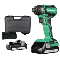 Metabo HPT 18 V 1/4-in Brushless Impact Driver With Batteries And Charger